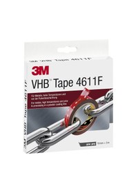 Resim 3M VHB 4611F Çift Taraflı Akrilik Bant 19mm x 3m 