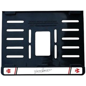 Resim Gear5 Plastik Plakalık Beyaz 3 - Bajaj Pulsar 15x24 Siyah 