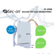 Resim Sec-on Sc-2008 Priz Tipi Doğal Gaz Alarm Dedektörü Gaz Alarm Dedektörü PRA-3767178-2016 