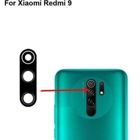 Resim Xiaomi Redmi 9 Arka Kamera Camı (Çıtasız Sadece Cam) 