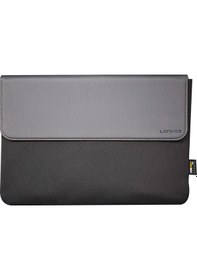 Resim Lenyes Lb503 Darbe Emici Su Geçirmez Pu Cordura Kumaş 13-14 İnç Laptop Çantası Siyah Siyah 