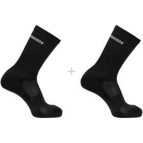 Resim Salomon Evasion Crew 2-pack Unisex Siyah Çorap 