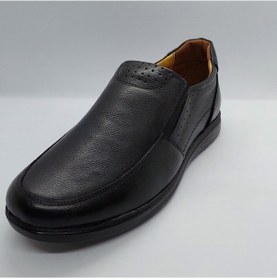 Resim Özdemir %100 İçi Dışı Hakiki Deri Confort Tbn Bağcıksız Ayakkabı Siyah 