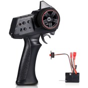 Resim Moveevo Ax-7s 2.4ghz 3 Kanal Uzaktan Kumandalı Rc Araba Ve Tekne Seti 