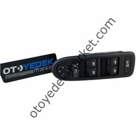 Resim Peugeot 508 (2012-2016) Sol Ön Cam Kumanda Düğmesi Dörtlü (İthal) 
