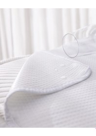 Resim Madame Coco Elodie Sıvı Geçirmez Çift Kişilik Köşe Lastikli Yatak Alezi - Beyaz 8684427302361 Çok Renkli 