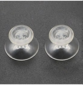 Resim Şeffaf-jcd 2 Adet Analog Joystick Thumb Çubuk Kavrama Kapağı Microsoft Xbox 360 Joypad Denetleyici Thumbsticks Kapak 