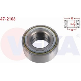 Resim Hyundaı Sonata Iı 2.0i 1994-1998 Ön Tekerlek Rulmanı Sol-sağ 40x80x36/34 51720-34200 