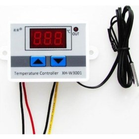 Resim Xh-W3001 220V Ac Dijital Termostat Akvaryum Kuluçka Modül, Sensör 