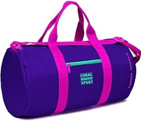 Resim Yaygan Coral High Sport Mor Silindir Spor Çantası - 27501 