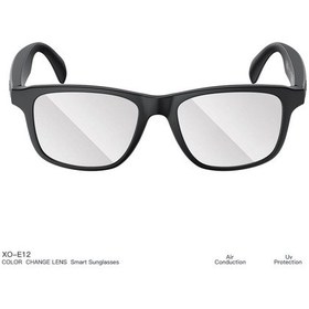 Resim Işık Hassasiyetli Renk Değiştiren Camlı Akıllı Bluetooth Ses Gözlüğü Ve Müzik Gözlüğü 