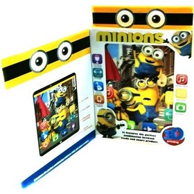 Resim Tablet Çılgın Minikler 3d İngilizce Mavi Eğitici Tablet 