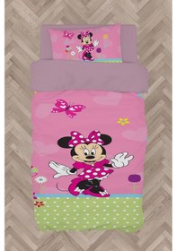 Resim Mekta Home Bebek Ve Çocuk Odası Minnie Maus Desenli Nevresim Takımı 