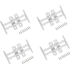 Resim FRY 4 Adet Bebek Çocuk Koruma Kilidi - Dolap Çekmece Kilidi Sürgülü Kilit 