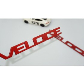 Resim Dk Tuning Alfa Romeo Veloce Kırmızı Abs Çamurluk Yazı Arma Seti 