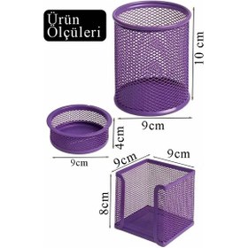 Resim Altın Sarı Metal Evrak Rafı 3 Lü Ve Masaüstü Kalemlik 3 Lü 1 Paket Masaüstü A4 Dosya 3 Katlı Düzenleyici Kağıt Tepsisi Altın 