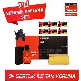 Resim GCT THE ORIGINAL CERAMIC 9H 7 Adet Orijinal Nano Seramik Kaplama 9h 50 Ml, Gct The Orıgınal Ceramıc 9h 