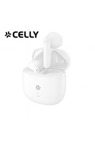 Resim Celly BUZ2 TWS Tam Kablosuz Bluetooth 5.3 Dokunmatik Kulak İçi Beyaz Kulaklık Type-C Girişli 