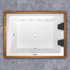 Resim Dragon Plus | Jakuzi | Düz - 150x190 / İroko / 2 Kişilik 