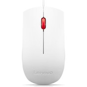 Resim Lenovo Essential USB Kablolu Beyaz Mouse -4Y50T44377 