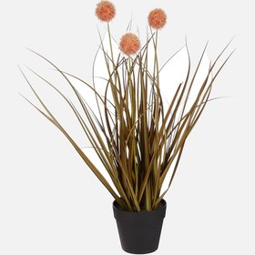 Resim Dandelion Yapay Çiçek Kahverengi 