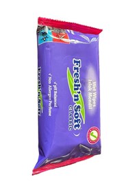 Resim Fresh'n Soft Islak Cep Mendil - Alkolsüz Ve Ph Dengelenmiş - Çiçeksi Kokular - 15 Adetlik 3 Paket 