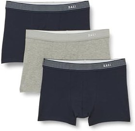 Resim Dagi D5210 Compact Düz Boxer 3'lü, Pamuk 