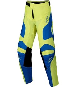 Resim Alpinestars Youth Racer Veil Off-road Pantolonu Sarı Mavi 