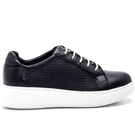Resim Kadın Deri Sneaker 