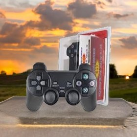 Resim Kablosuz Oyun Kolu Pc-ps2-ps3 Game Pad Titreşimli 