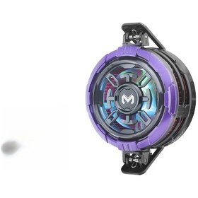 Resim Telefon Soğutucu Fan Manyetik Klipsli,rgb,mor Siyah - Cx08aı 