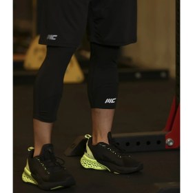 Resim Musclecloth Training Erkek 3/4 Tayt Siyah 