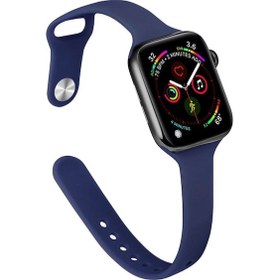 Resim Apple Watch 38mm Klasik Kordon - Lacivert 
