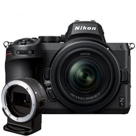 Resim Nikon Z5 24-50mm + FTZ Mount Adaptör Kit 