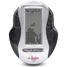 Resim Youmex Zc-901 Siyah Mini El Tipi Oyun Konsolu - Büyük Ekranlı Klasik Tetris Oyunları 