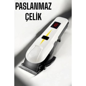 Resim UltraNova Suya Dayanıklı Dijital Gösterge Tıraş Makinesi, Şarjlı, Çok Renkli 