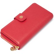 Resim Kırmızı Deri Kadın Cüzdan - S1CB00005789-B68 