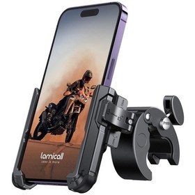 Resim Lamicall Motosiklet Ve Bisiklet Telefon Tutucu Hizli Sök Tak Bp09b 