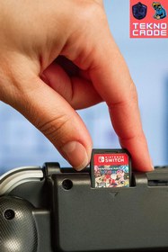 Resim beboncool W22s901-01 Joystick Grip Tasarım Kart Hazneli Nintendo Switch Oled Pc Kılıf 