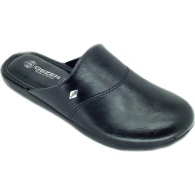 Resim Gezer 11115 Yeni Sezon Erkek Ev İçi Kapalı Rahat Terlik Siyah 