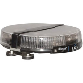 Resim İleri Trafik Mini Tepe Lambası Expert Mıknatıslı E-1134 Kırmızı-Mavi Şeffaf Cam 