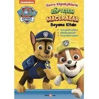 Resim Paw Patrol Yavru Köpekçiklerle Köpteşem Maceralar Boyama Kitabı 