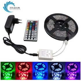 Resim Şerit Led 5 Metre Kumandalı Animasyonlu Rgb 5224 Çok Renkli 