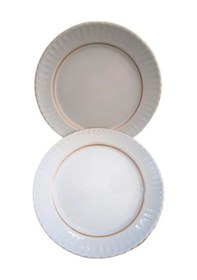 Resim Kütahya 25 Cm Yaldızlı Sevis Tabağı 6lı 