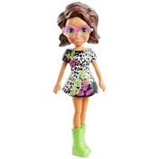 Resim Polly Pocket ve Arkadaşları Serisi Siyah Beyaz Desenli Kıyafetli Shani GKL29 