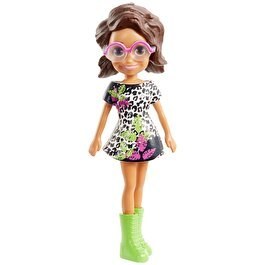 Resim Polly Pocket ve Arkadaşları Serisi Siyah Beyaz Desenli Kıyafetli Shani GKL29 