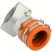 Resim Tongdashop Powermotor Gy6 4t Hava Filtresi Manifoldu Adaptörü - Turuncu, 125cc & 150cc Atv Motosiklet 