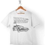Resim Kendim Seçtim Back To The Future Geleceğe Dönüş Logo 4 Çocuk T-Shirt 