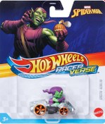 Resim Hot Wheels Racerverse Spiderman Green Goblin Jbk22 Renkli 