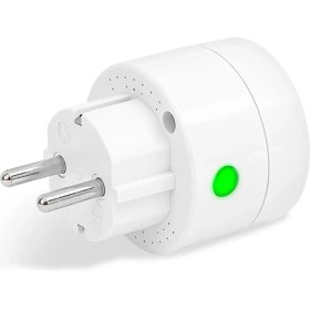 Resim Ayt Ucomen 10 Amper Wifi Tuya Destekli Akıllı Priz 220V Cep Telefonundan Kontrol Edilebilen 